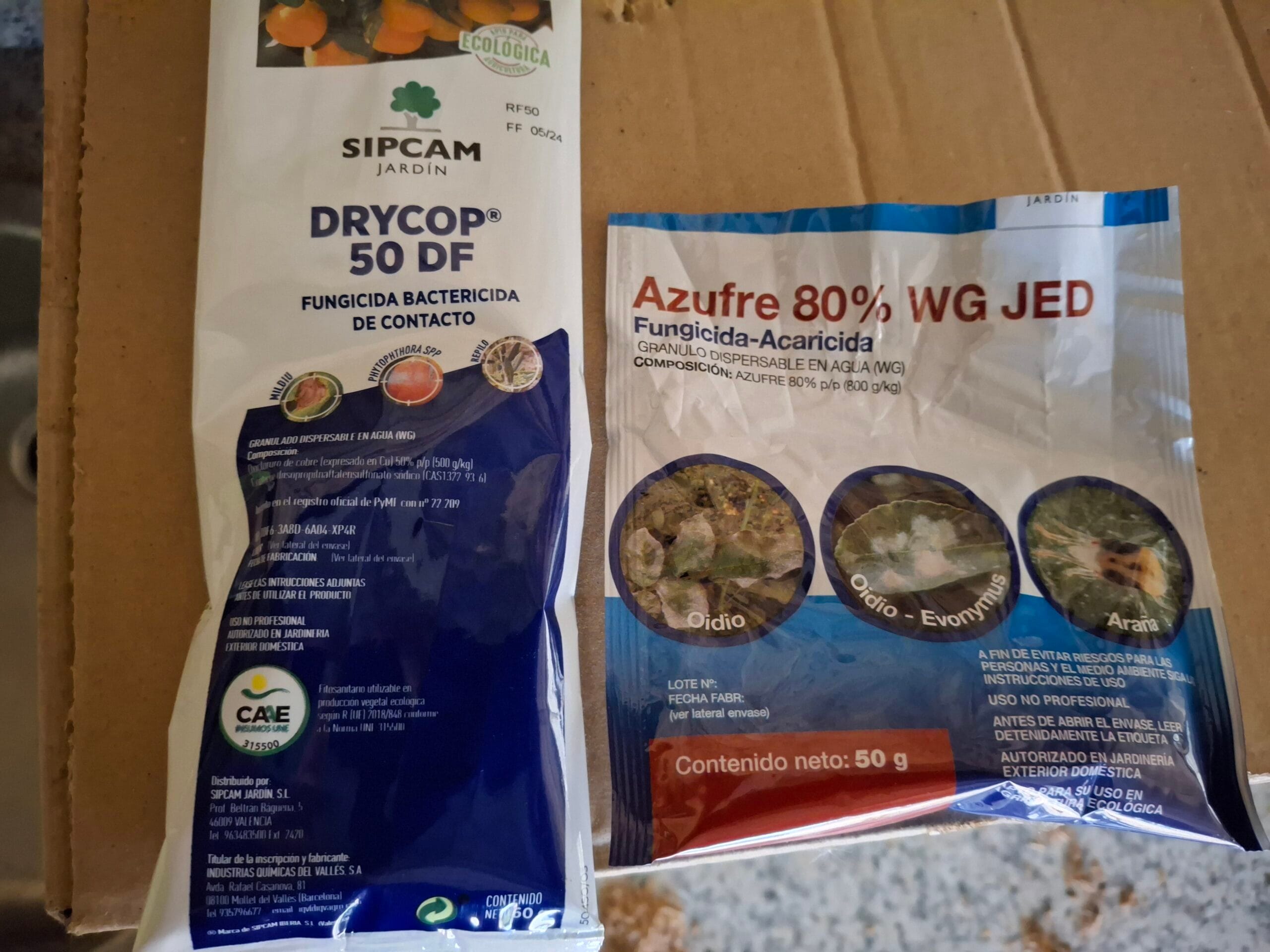 fungicida mildiu y oidio